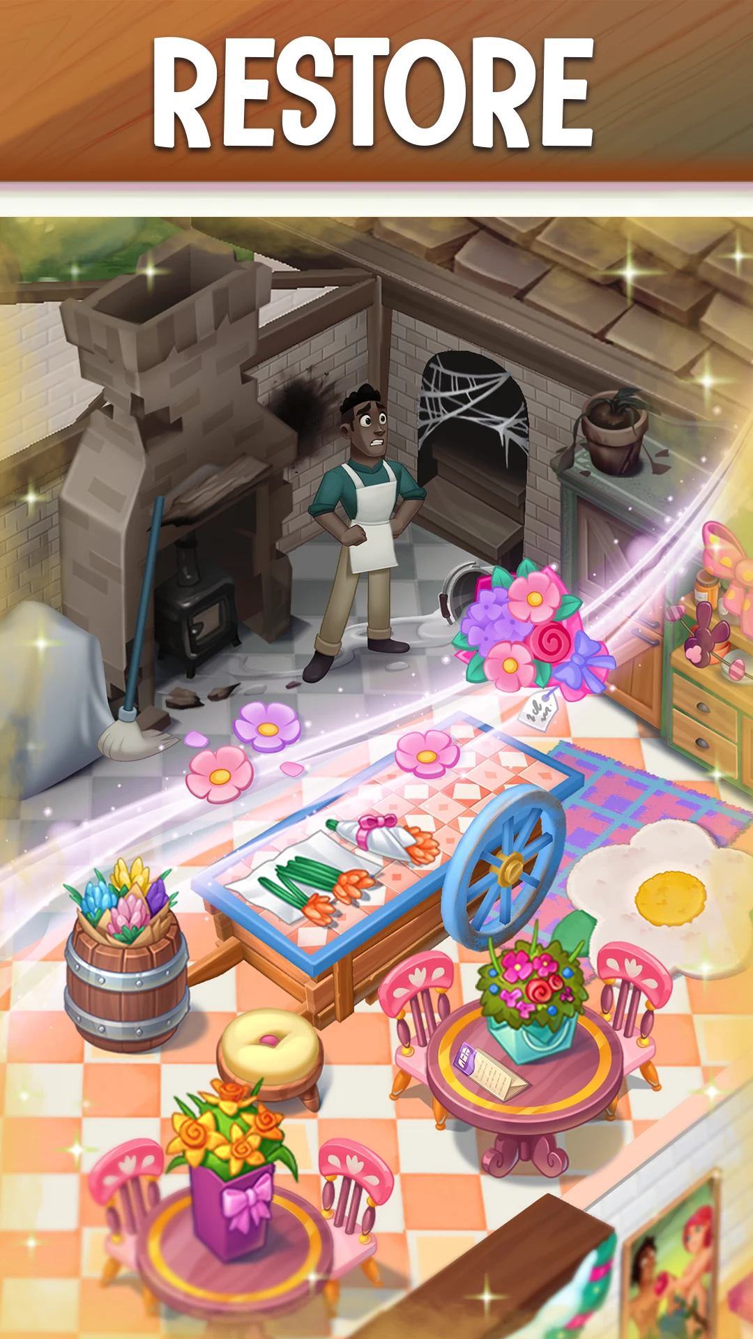 Love & Pies - Merge Mystery screenshot