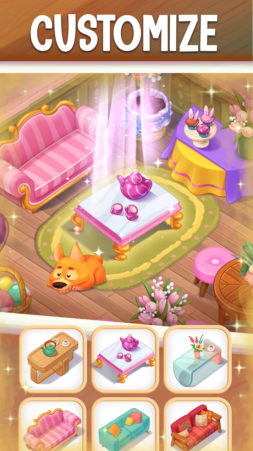 Love & Pies - Merge Mystery screenshot